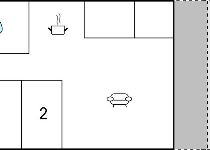 2 Bedroom Cozy In Hovborg